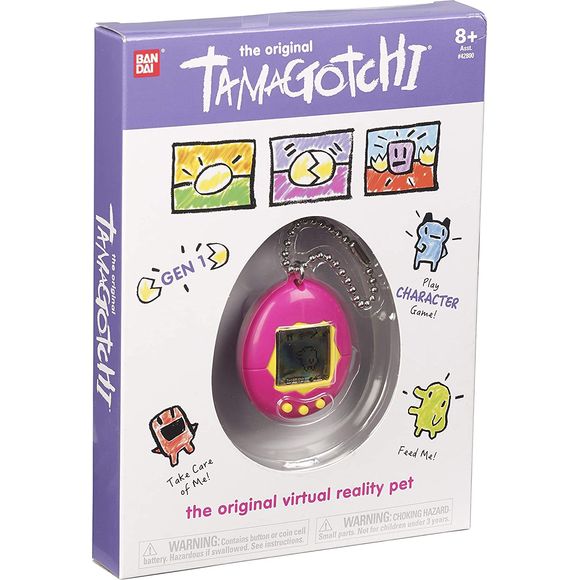 Bandai Tamagotchi Original Pink/Yellow Virtual Pet Device Electronic Game | Galactic Toys & Collectibles