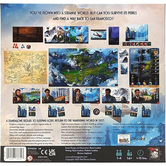 Red Raven Games: Sleeping Gods: Distant Skies - Board Game | Galactic Toys & Collectibles