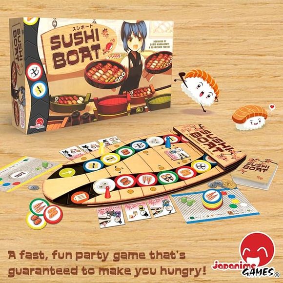 Japanime Games: Sushi Boat - Board Game | Galactic Toys & Collectibles