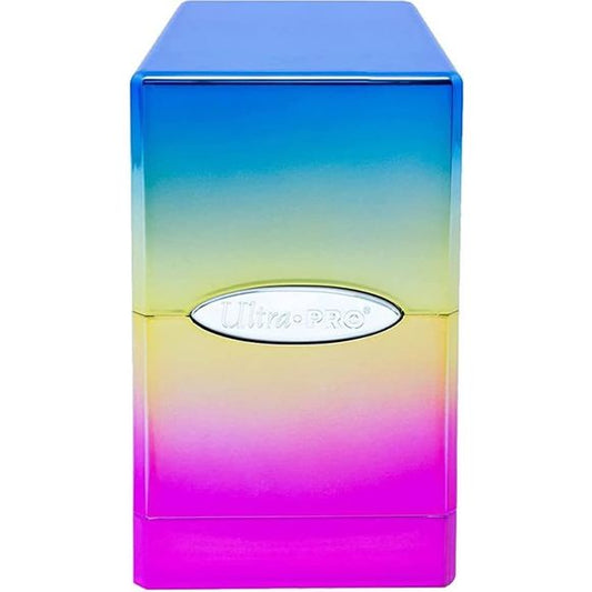 Ultra Pro Satin Tower Deck Box Hi-Gloss Rainbow