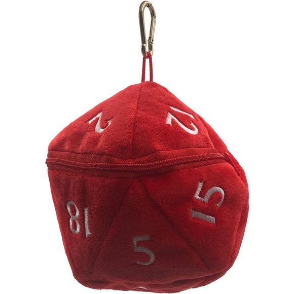 Zippered center pocket holds around 50 dice