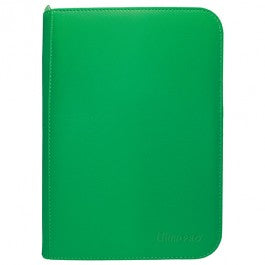 Ultra Pro: Vivid 4-Pocket Zippered PRO-Binder (Vivid Green) | Galactic Toys & Collectibles