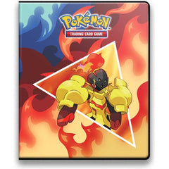 9-Pocket Portfolios for Pokemon feature a vibrant, full-art cover. Each portfolio stores and protects up to 90 standard size cards single-loaded and 180 cards double-loaded in archival-safe polypropylene pages. Made in California, U.S.A.