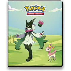 4-Pocket Portfolios for Pokemon feature a vibrant, full-art cover. Each portfolio stores and protects up to 40 standard size cards single-loaded and 80 cards double-loaded in archival-safe polypropylene pages. There are also pages in the center of the portfolio to store up to 4 oversized cards. Made in California, U.S.A.