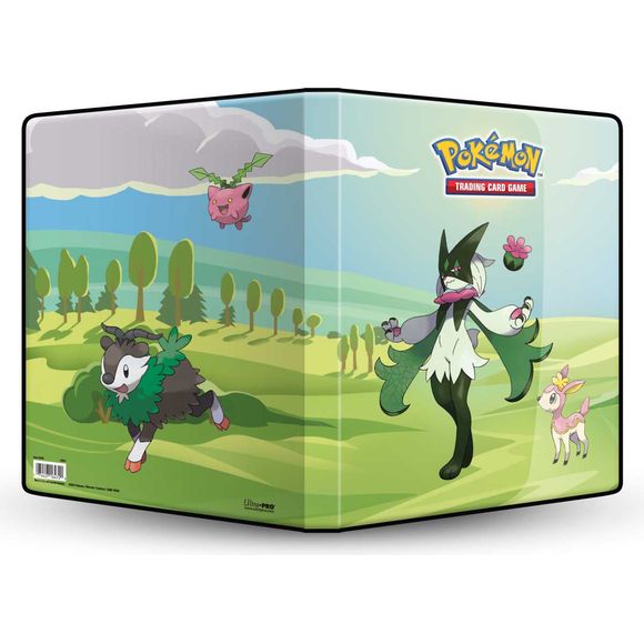 9-Pocket Portfolios for Pokemon feature a vibrant, full-art cover. Each portfolio stores and protects up to 90 standard size cards single-loaded and 180 cards double-loaded in archival-safe polypropylene pages. Made in California, U.S.A.