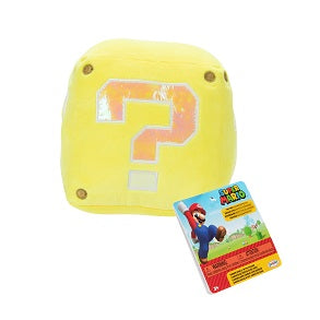 Jakks Super Mario Question Block Sound Effects Plush | Galactic Toys & Collectibles