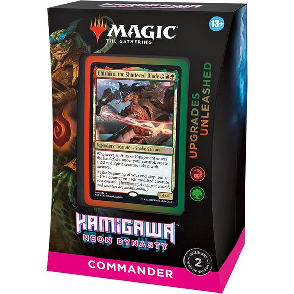 Magic The Gathering MTG Kamigawa Neon Dynasty Commander Deck Upgrades Unleashed | Galactic Toys & Collectibles