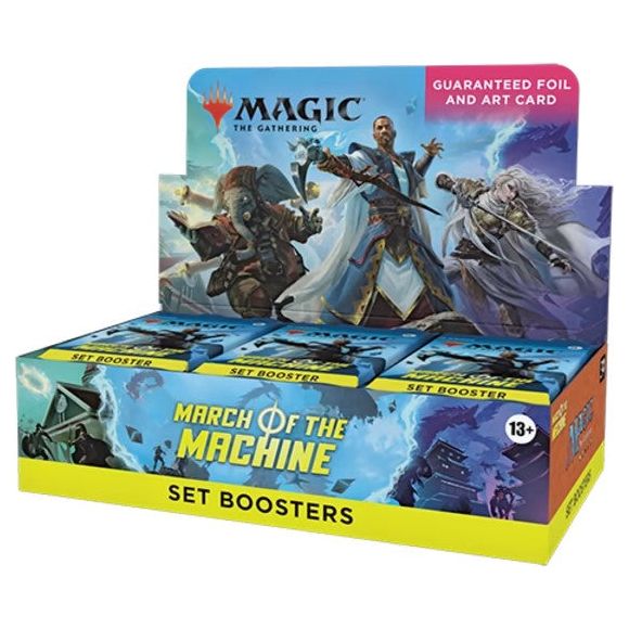 Magic: The Gathering - March of the Machine Set Booster Box MTG | Galactic Toys & Collectibles