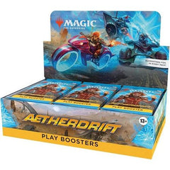 Start your engines for a high-octane death race across the Multiverse! Swerve through three planes of mayhem, dodging dangerous obstacles and rival racers along the way. Crew up unique vehicles and mounts as you discover which racing team best suits your style, then hit max speed to claim the gold.
Play Boosters are one of the best ways to play Magic with friends. Play Boosters are great for building powerful decks, fun to open, and are balanced for Limited play. Each Play Booster contains at least one shin