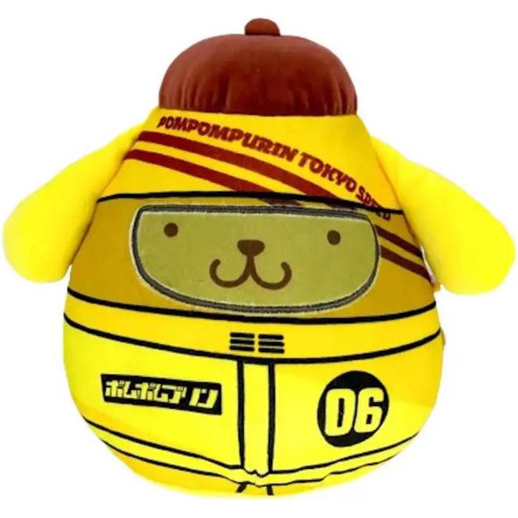 Squishmallow 8 in. Hello Kitty Pompompurin Tokyo Racer | Galactic Toys & Collectibles