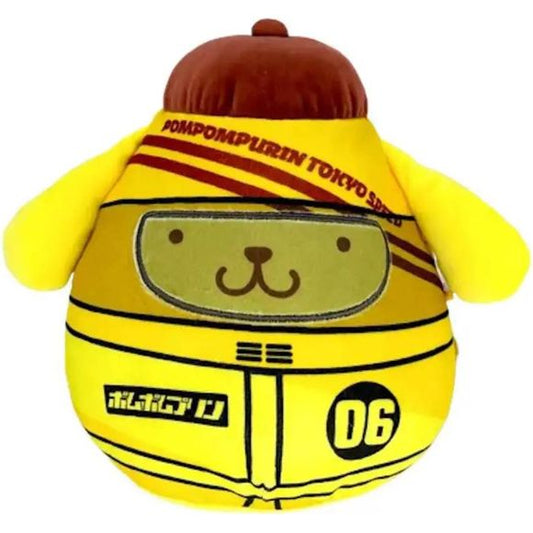 Squishmallow 8 in. Hello Kitty Pompompurin Tokyo Racer | Galactic Toys & Collectibles