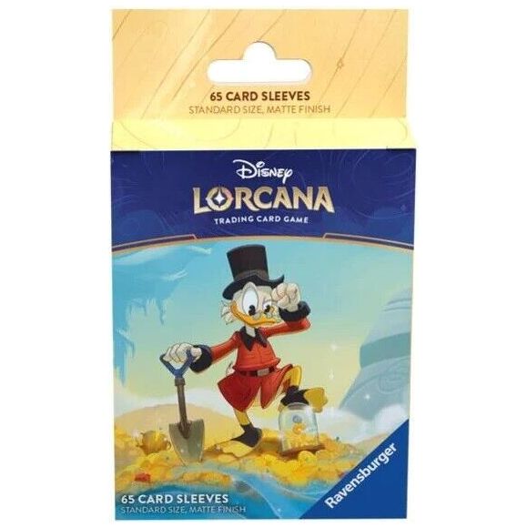 Disney Lorcana TCG: Into the Inklands -  Scrooge McDuck Sleeves (65-Pack) | Galactic Toys & Collectibles