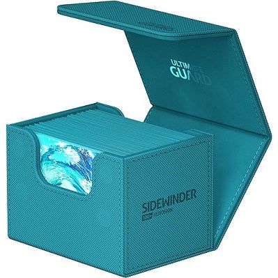 The innovative Sidewinder deck case provides a Super easy access from both sides to your card deck. Ideal for the protection and archival safe storage of double-sleeved cards in standard size.