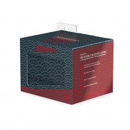 With their traditional Japanese patterns, the deck boxes perfectly match the Omnihive 1000+ Xenoskin from the Samurai's Chest, the first part of the series. The full-color printed Sidewinders made of resistant Xenoskin material offer space for 100 double-sleeved cards (or 120 in single sleeves) and are reliable and safe deck boxes
for all popular TCGs such as Magic: The Gathering, Pokémon, One Piece, Yu-Gi-Oh!, or Lorcana.

Each of the four Sidewinder comes with a new chapter to our Katana story, so collect