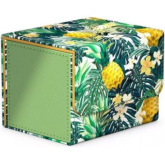 Ultimate Guard Deck Case Sidewinder 100+ Floral Places II - Bahia Green | Galactic Toys & Collectibles