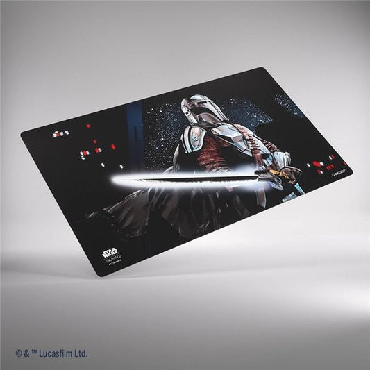 This premium quality, full color printed, and officially licensed Star Wars™: Unlimited Game Mat is a must-have accessory for every passionate gamer! Available in four premium-quality prints of iconic designs, it brings the exciting atmosphere of the Star Wars™ franchise right to the gaming table. The Game Mat enriches the game and perfectly complements every round played!

The softly cushioned playmat is 2mm thick and protects playing cards from rough or dirty surfaces. Each mat is outfitted with an ultraf