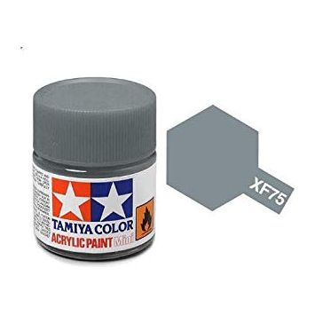 Tamiya 81775 XF-75 Flat IJN Gray Grey Acrylic Paint 10ml | Galactic Toys & Collectibles