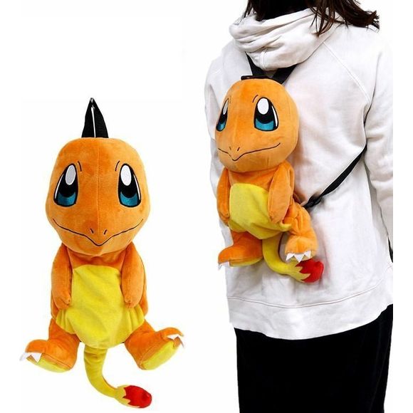 Maruyoshi Pokemon Charmander 17-inch Stuffed Bag Backpack | Galactic Toys & Collectibles