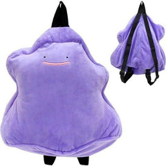 Maruyoshi Pokemon Ditto 15-inch Stuffed Bag Backpack | Galactic Toys & Collectibles