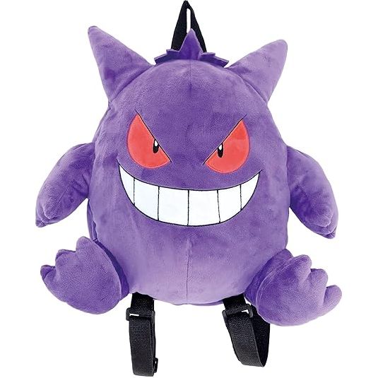 Maruyoshi Pokemon Gengar 13-inch Stuffed Bag Backpack | Galactic Toys & Collectibles