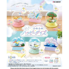 This new series of terrarium-style displays from Re-Ment gives you a glimpse into Cinnamoroll's everyday life! There are six different scenes to collect and display, and you'll get one random

[Lineup]:

Cafe
Rainbow
Sunbeam
Rain
Hot Spring
Night Sky