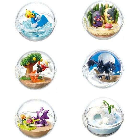 Re-Ment Pokemon Terrarium Collection EX Galar Region Vol. 2 (6 Pcs Box) | Galactic Toys & Collectibles