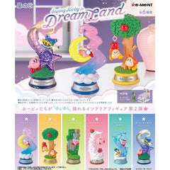 Kirby and his friends are enjoying a beautiful day in Dream Land in this set of cute display figures from Re-Ment! Each miniature scene features a swinging motion for a relaxing impression. There are six different vignettes to collect and trade, and you'll get one of each. Place your order today!

[Set Contents]:

Sleep Kirby
Waddle Dee
Kirby & Elfilin
Round Kirby
Ice Kirby & Chilly
Kirby & Magolor