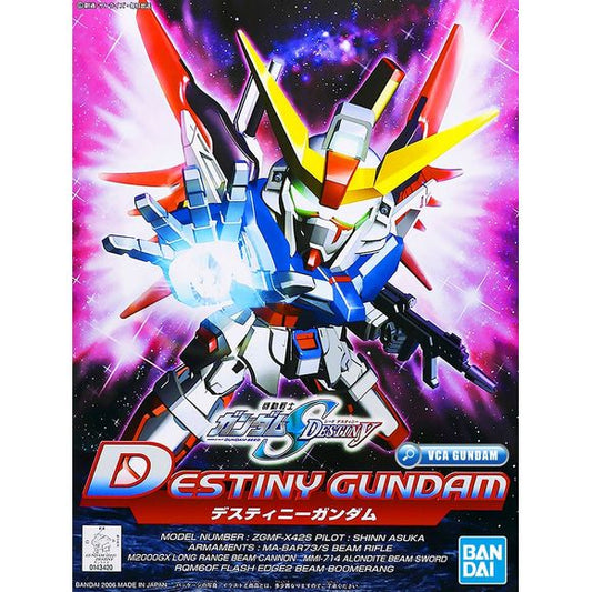 SD Gundam BB Senshi Destiny Gundam. Assembly Required.