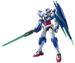 Used in the Gundam 00 movie, features translucent plastic to replicate GN Condensers and GN Sword bits that can combine. A display stand is included