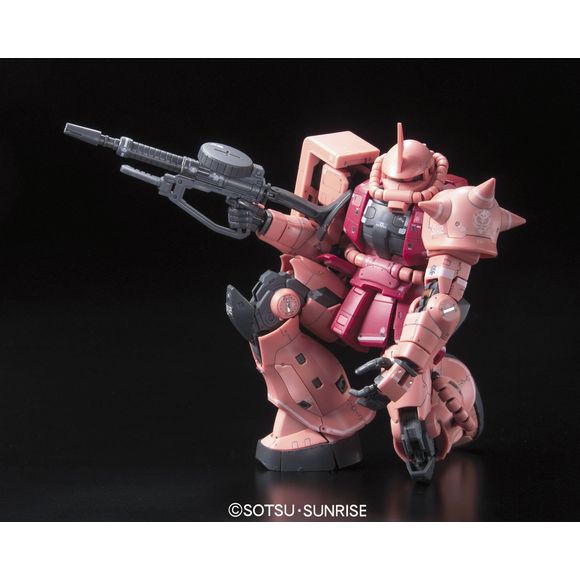 Bandai RG #02 Mobile Suit Gundam MS-06S Char's Zaku II 1/144 Scale Model Kit | Galactic Toys & Collectibles