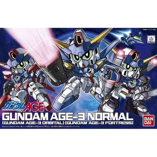 Bandai Spirits BB #372 Gundam Age-3 Normal Fortress Orbital SD Model Kit | Galactic Toys & Collectibles