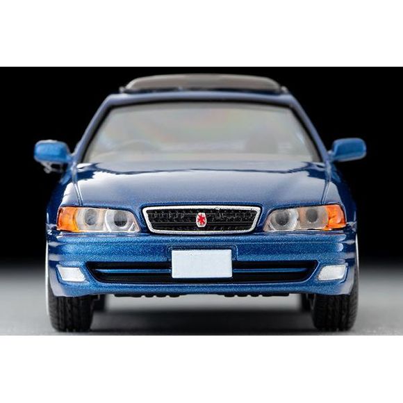 Takara Tomy Tomica LV-N224d Toyota Chaser 2.5 Tourer S (Navy Blue) 1998 1/64 Scale Diecast Car | Galactic Toys & Collectibles