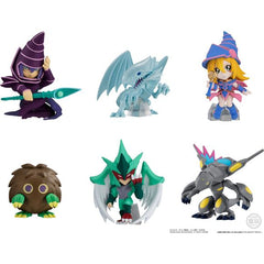 Bandai brings us a lineup of figures from the anime "Yu-Gi-Oh!" There are six different characters to collect and trade, plus a secret figure you may receive! You will receive 1 RANDOM figure

[Figure Size]: Approximately 5cm x 3.5cm
LINEUP:
- 1 MYSTERY figure
- Dark Magician
- Blue-Eyes White Dragon
- Dark Magician girl
- Kuriboh
- Elemental HERO Avian
- Galactica Oblivion