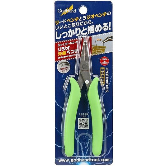 GodHand LDP-140-M Le-Dio Bent Nose Pliers | Galactic Toys & Collectibles