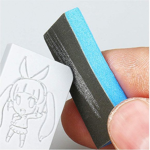 GodHand Kamiyasu KS5-P800 Sanding Sponge Sandpaper 5mm #800 Grit (4 pcs) | Galactic Toys & Collectibles