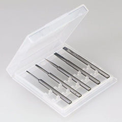 GodHand SB-1-3 Pin Vise Spin Mold Blade Set of 5 1mm-3mm for Plastic Models