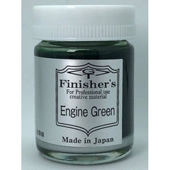 It is a metallic color that is perfect for expressing metal such as engines of cars and motorcycles, exhaust pipes, etc., and expressing burnt metal.
Whether you use one color at a time or mix them together, you can make a slightly darker black color or apply multiple layers of paint to create a realistic metallic expression
Finisher's Lacquer based paints are formulated in Japan specifically with the hobbyist in mind. This line of paint features highly pigmented rich, vibrant colors which will bring excell