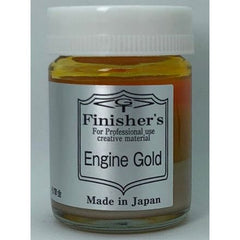 It is a metallic color that is perfect for expressing metal such as engines of cars and motorcycles, exhaust pipes, etc., and expressing burnt metal.
Whether you use one color at a time or mix them together, you can make a slightly darker black color or apply multiple layers of paint to create a realistic metallic expression.
Finisher's Lacquer based paints are formulated in Japan specifically with the hobbyist in mind. This line of paint features highly pigmented rich, vibrant colors which will bring excel