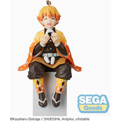 SEGA Demon Slayer Kimetsu no Yaiba Perching Figure Zenitsu Agatsuma Figure Statue