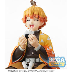 SEGA Demon Slayer Kimetsu no Yaiba Perching Figure Zenitsu Agatsuma Figure Statue