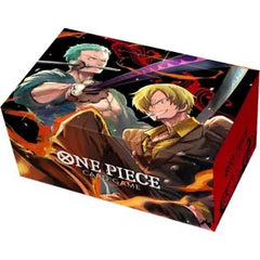 Bandai One Piece Card Game Official Storage Box, Zoro and Sanji | Galactic Toys & Collectibles
