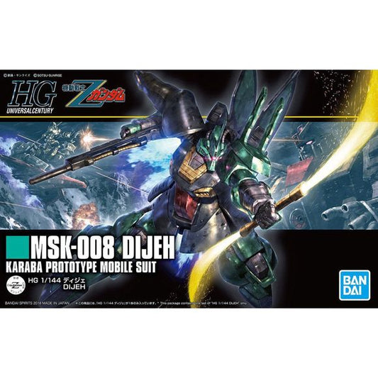 Bandai Hobby Gundam HGUC Zeta Gundam MSK-008 Dijeh HG 1/144 Model Kit | Galactic Toys & Collectibles