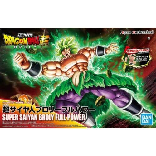 Broly, the legendary Super Saiyan will be available in his new design from the Dragon ball Super movie. He comes with scar mark stickers and optional Face and hand parts.