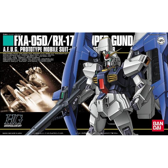 Bandai Hobby Gundam HGUC #35 FXA-05D Super Gundam HG 1/144 Model Kit | Galactic Toys & Collectibles