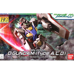 The O Gundam from Gundam 00 as it appears in its final coloring reminiscent of the original Gundam! Includes beam rifle, shield, and beam saber.