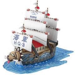 Bandai Hobby One Piece Garp's Marine Warship Grand Ship Collection Model Kit