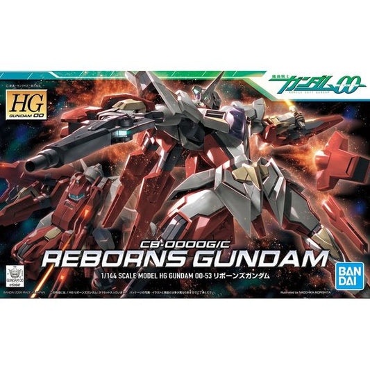 Bandai Gundam 00 #53 Reborns Gundam HG 1/144 Scale Model Kit | Galactic Toys & Collectibles