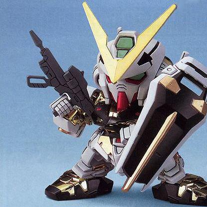 Bandai Hobby SEED BB #299 BB299 Gundam Astray Gold Frame SD Model Kit | Galactic Toys & Collectibles