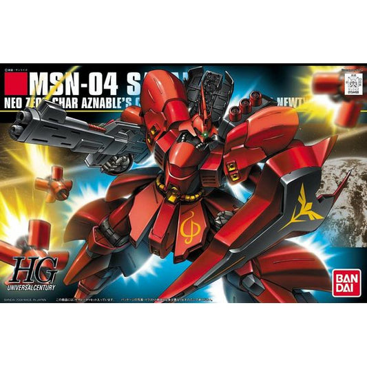 Bandai HGUC Gundam Char's Counterattack #88 Sazabi HG 1/144 Model Kit | Galactic Toys & Collectibles