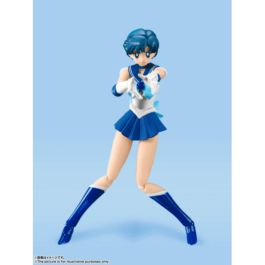 Bandai Tamashii Nations S.H. Figuarts Pretty Guardian Sailor Moon Sailor Mercury Action Figure | Galactic Toys & Collectibles